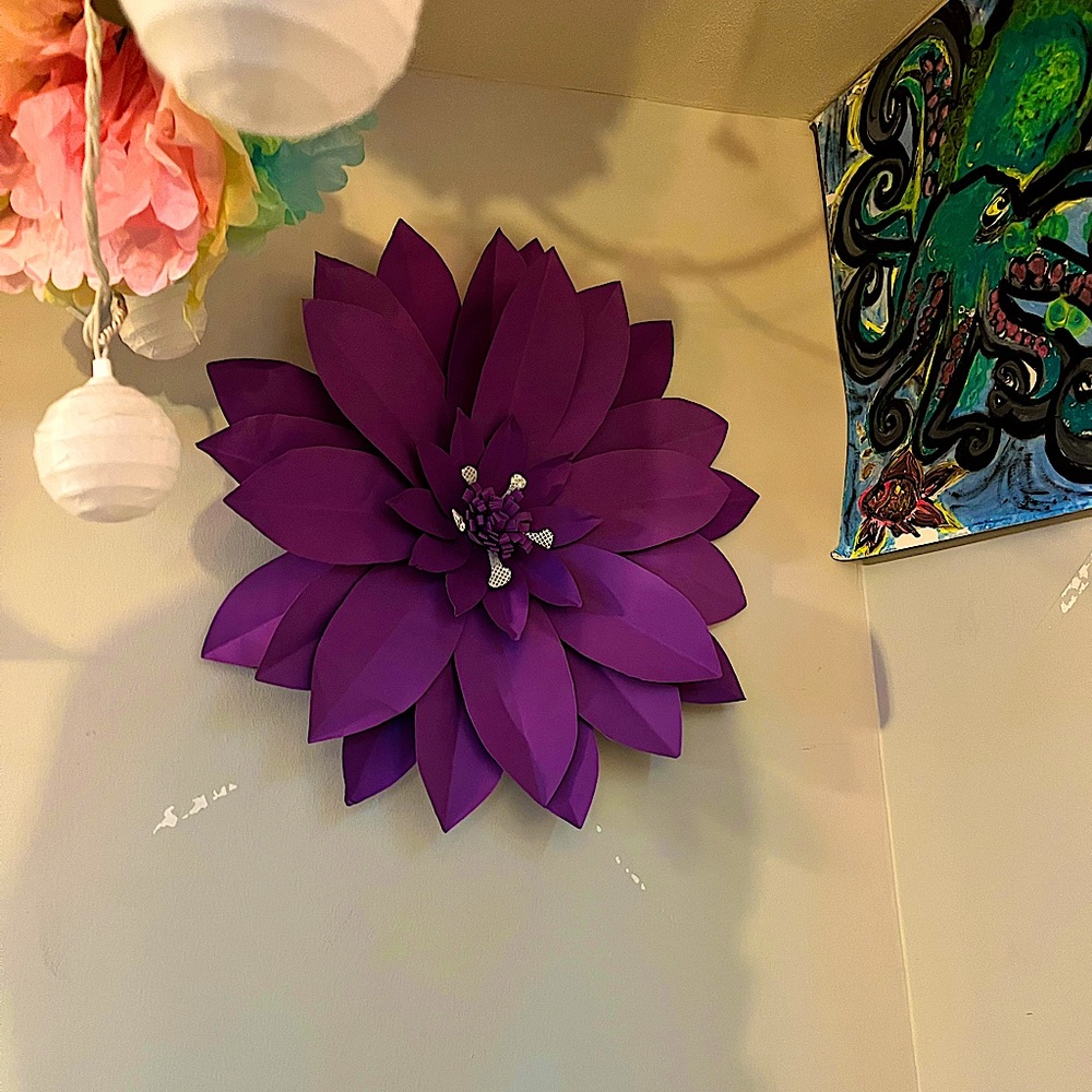 Handmade flower WALL ART<3